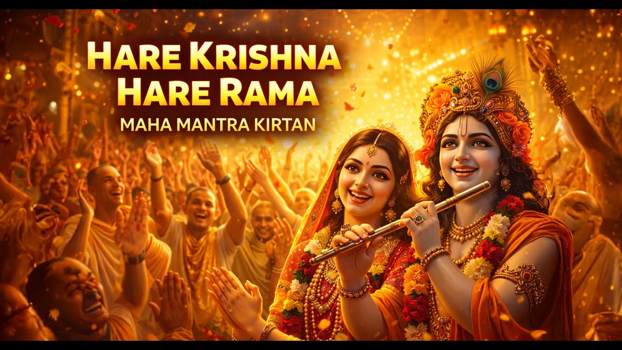 🌸🔥 Hare Krishna Hare Rama – Maha Sankirtan Utsav (30 Minutes) | High Energy Temple Kirtan 🙏
