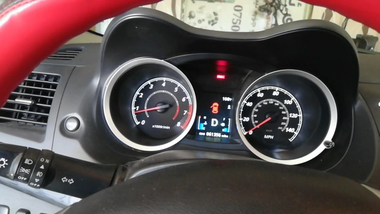 2017 Mitsubishi Lancer 2.0L  U0101 P1590