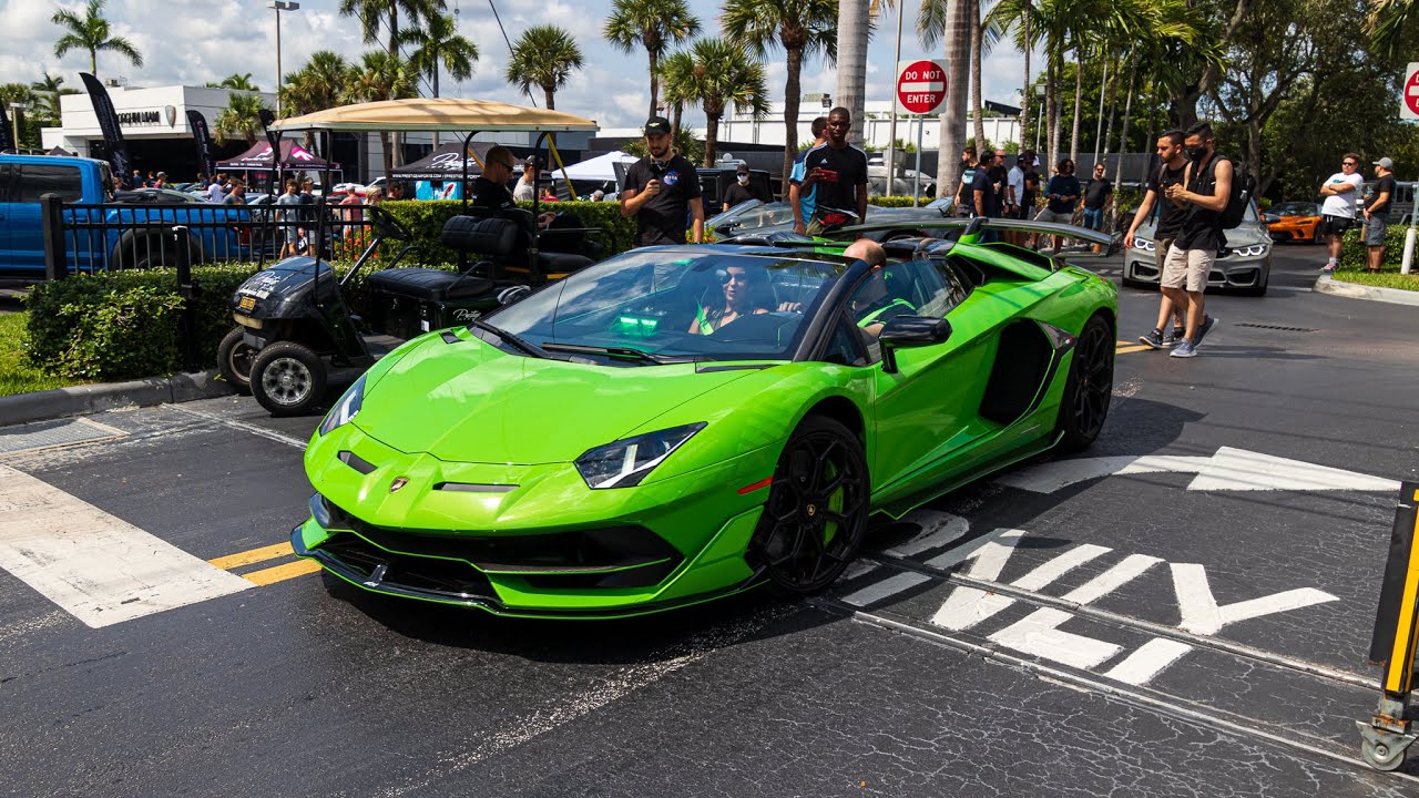 SUPERCAR REV-BATTLES, Accelerations, Exits, Burnouts, Fly-bys, LOUD SOUNDS | Exotics and Espresso