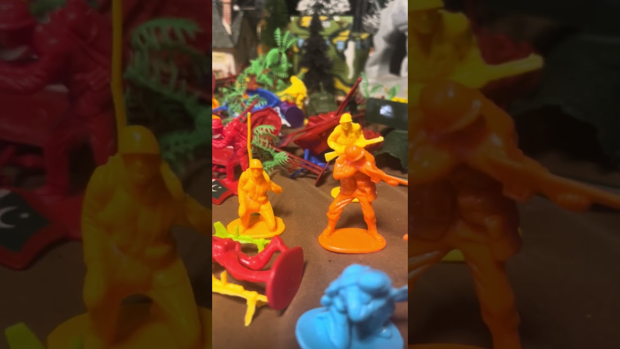 Toy army men from Amazon #toysoldiers #armymentoys #armyplaysets #plastictoysoldiers 