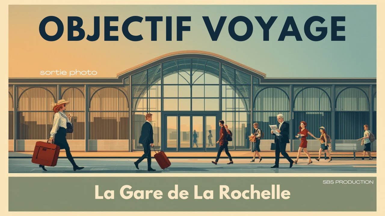 La gare de La Rochelle - DESTINATION VOYAGE - Visite et reportage photo