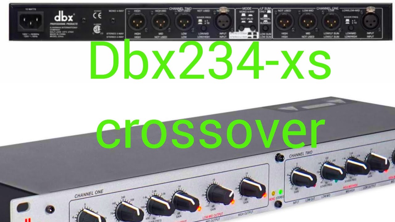 dbx-234 Crossver എങ്ങനെ ഈസിയായി set ആക്കാം
