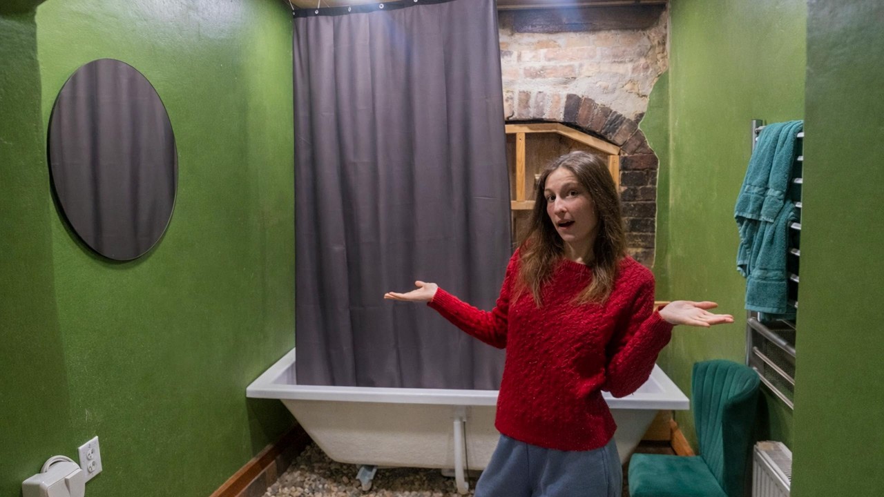 We Couldn’t Finish the Bathroom… So We Did This Instead