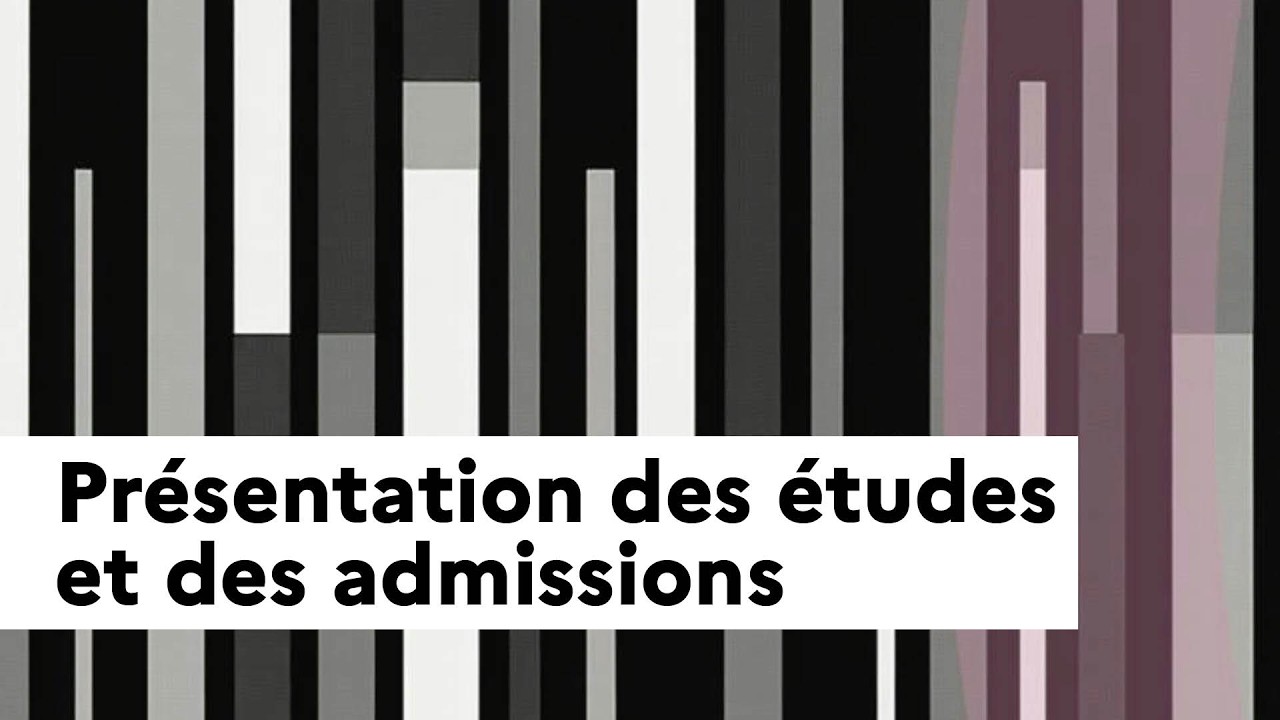 Conférence de présentation des études et admissions - JPO 2026