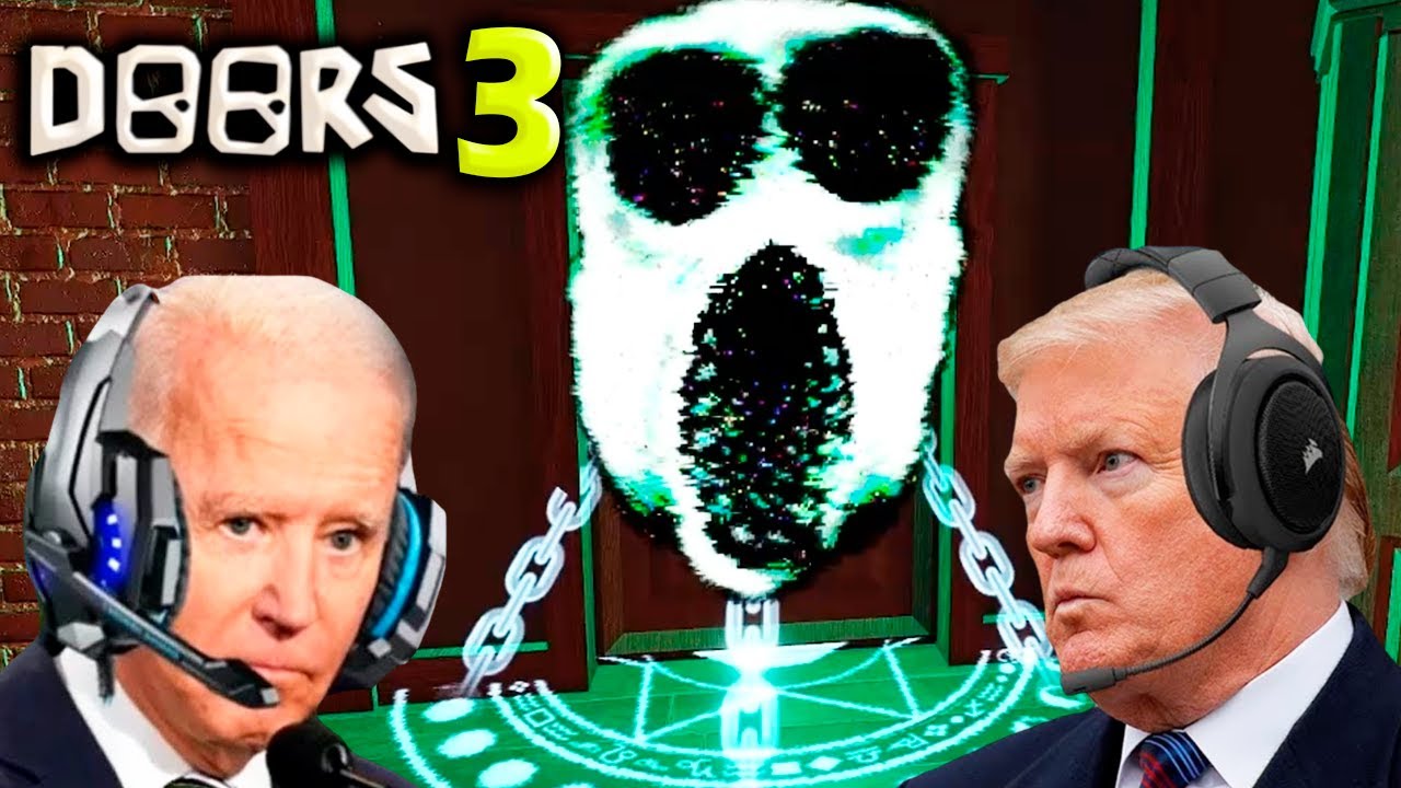 US Presidents Play Roblox Doors Part 3 - Hotel+ Update