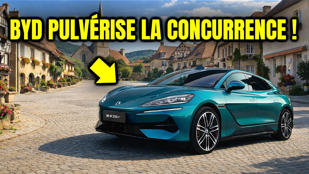BYD VIENT D&rsquo;HUMILIER LES MARQUES EUROP&Eacute;ENNES !