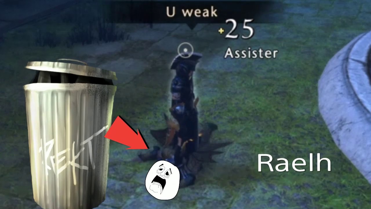 Neverwinter pvp  Raelh top nub Tr get Reckt by Assassino top Rank Tr