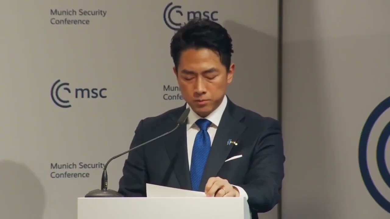 日本国防部长小泉在慕尼黑防卫会议上公开表示日本进入战时体制