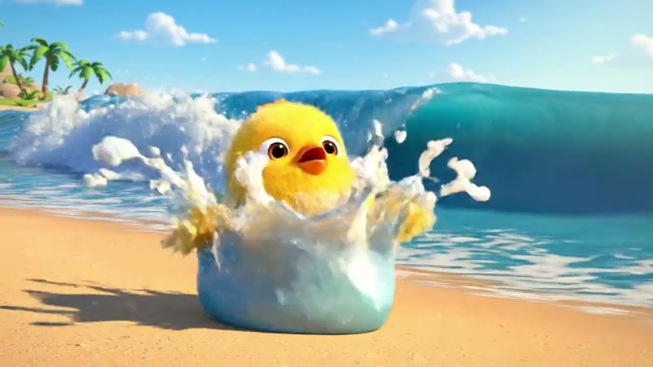 The chick&rsquo;s journey&rdquo;#animation #chicken #movie