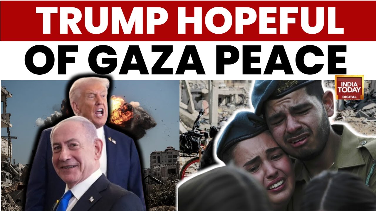 Donald Trump Hopeful Of Gaza Peace, Claims 'Every Nation' Working On Deal | India Today News