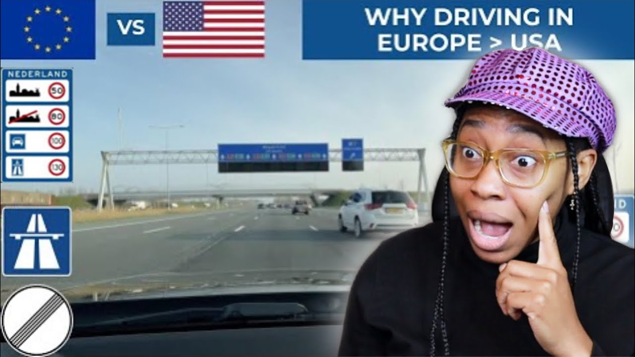АМЕРИКАНЕЦ РЕАКЦИЯ НА ТО, ПОЧЕМУ ВОДИТЬ В ЕВРОПЕ ЛУЧШЕ, ЧЕМ В АМЕРИКЕ! (ШОК!😳)