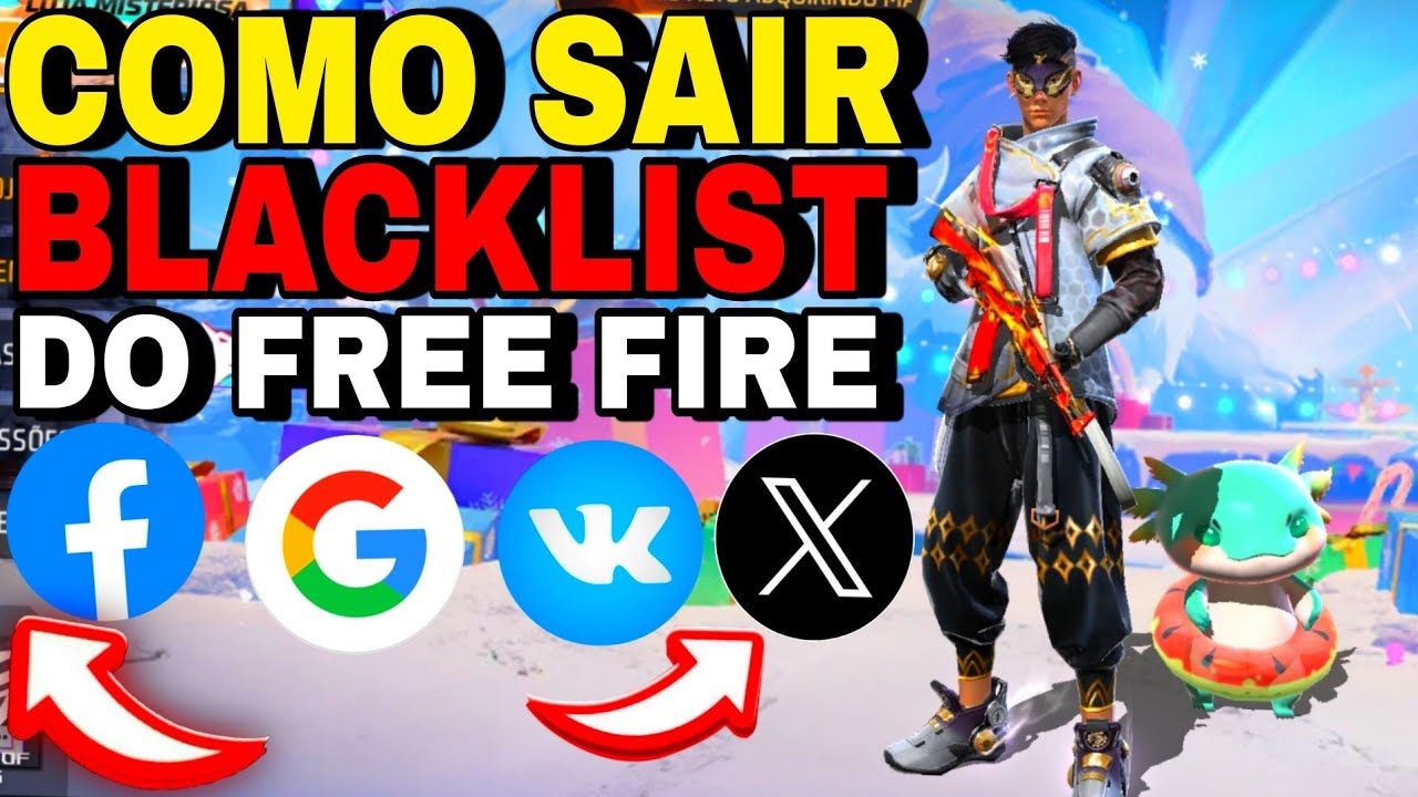 COMO SAIR DA BLACKLIST DO FREE FIRE NOVA ATUALIZA&Ccedil;&Atilde;O 2026 COMO REMOVER A BLACK LIST ANTES TOMAR BAN