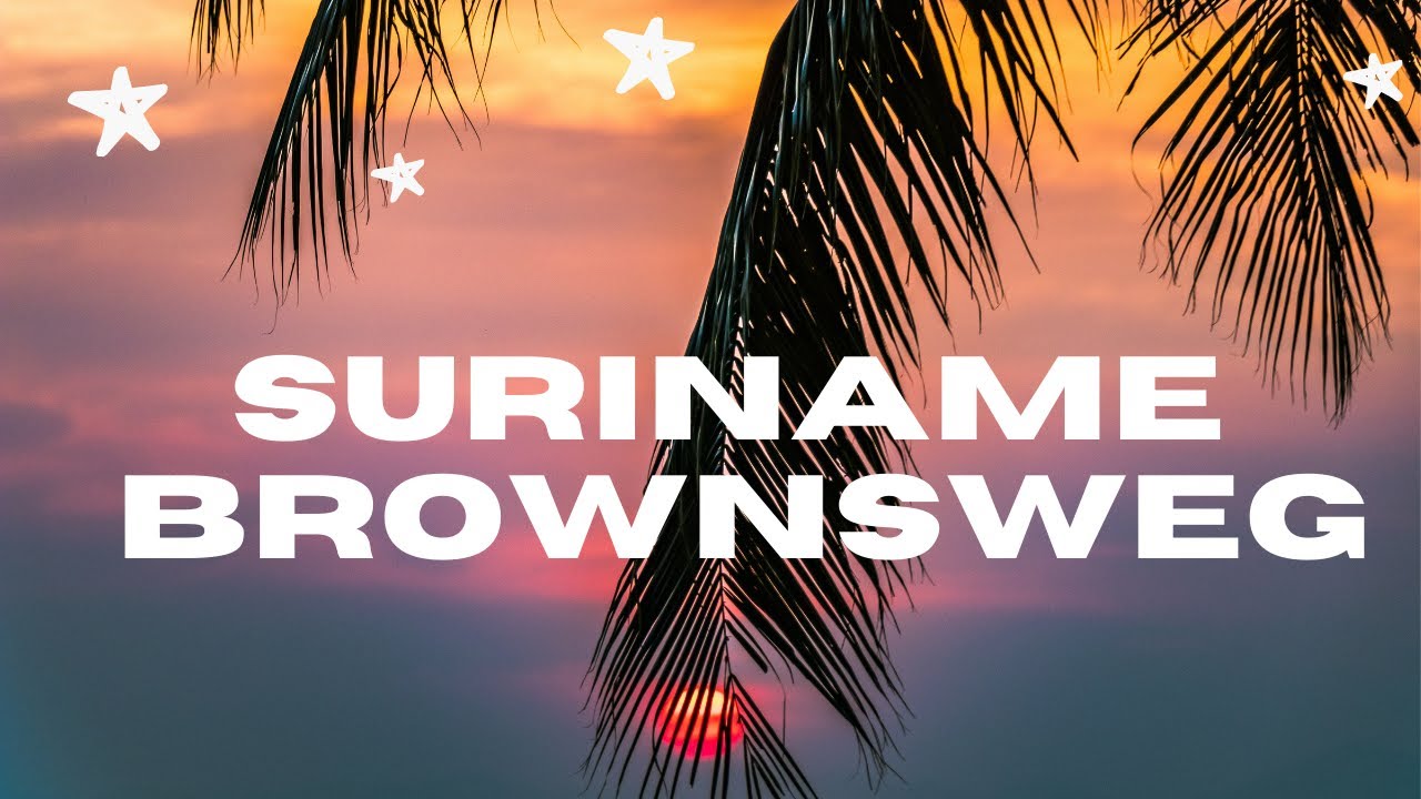 Paramaribo Driving to Brownsweg Suriname 2020