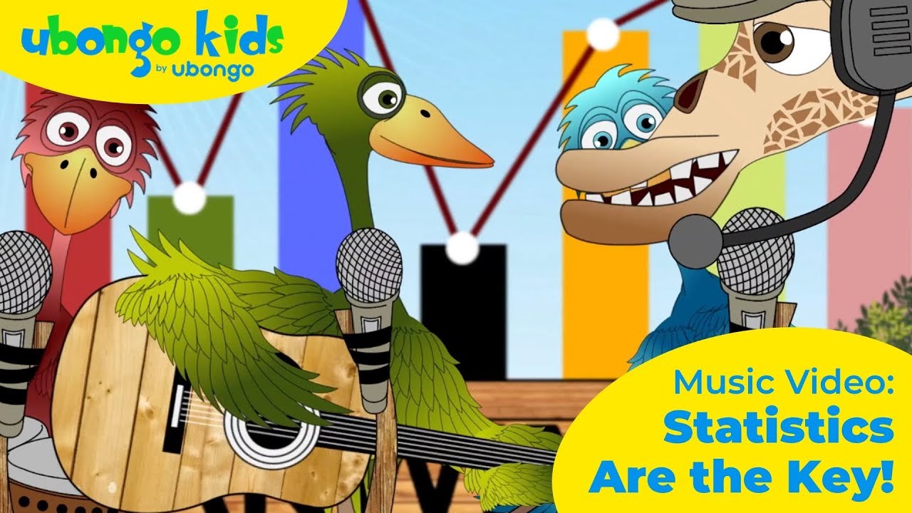 Statistics Are the Key! | Music Video | Ubongo Kids African Songs