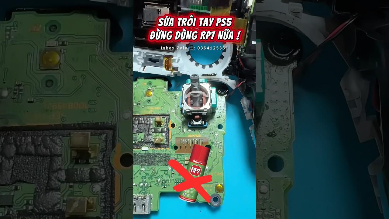 Đừng Dùng RP7 ‼️ Để Sửa Trôi Tay PS5 Dualsense Nữa 