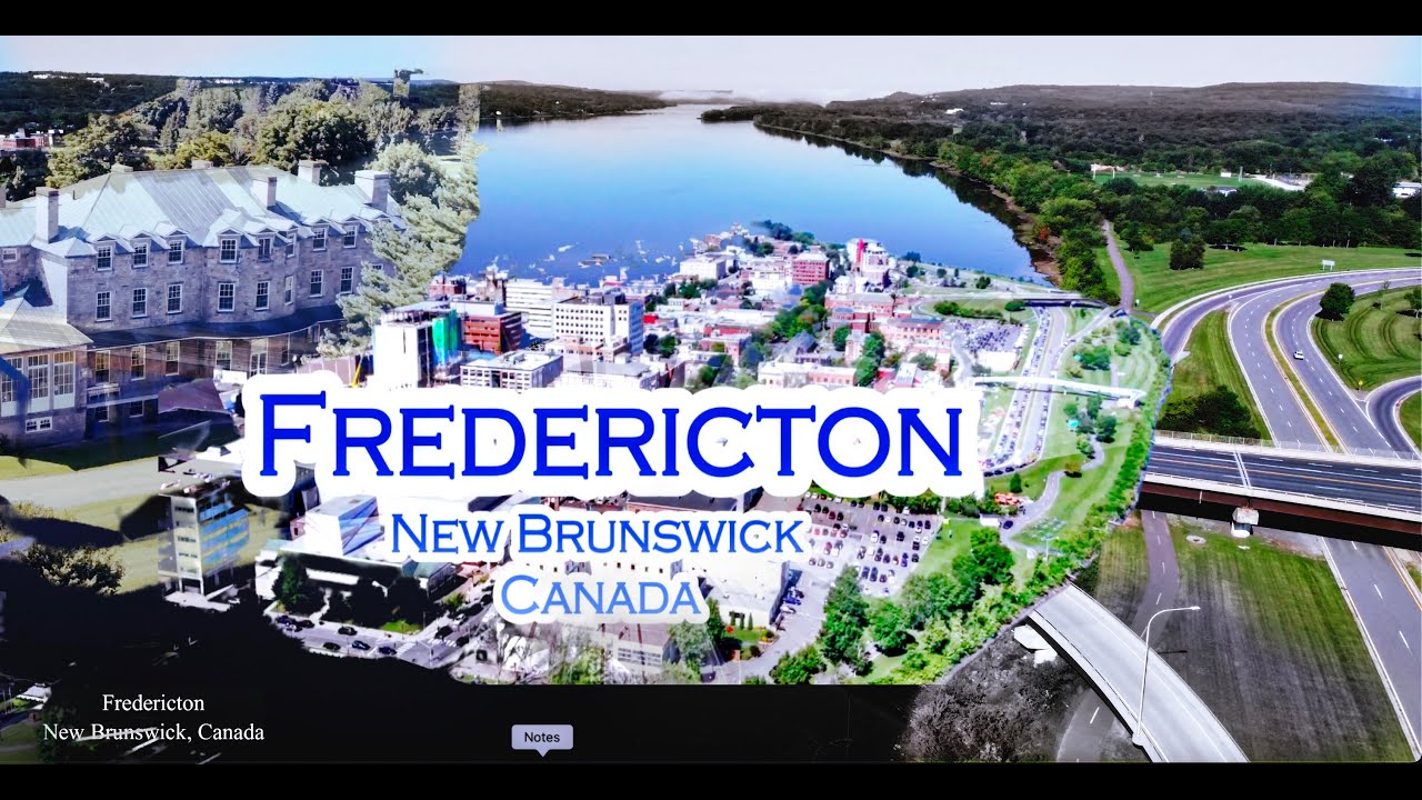 Discover Eastern Canada, Atlantic Provinces, Fredericton, New Brunswick. #canada #drone #nature