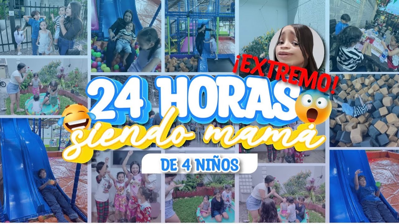 🤯UN DÍA SIENDO MAMÁ DE 4 NIÑOS | Ana María Rocha 