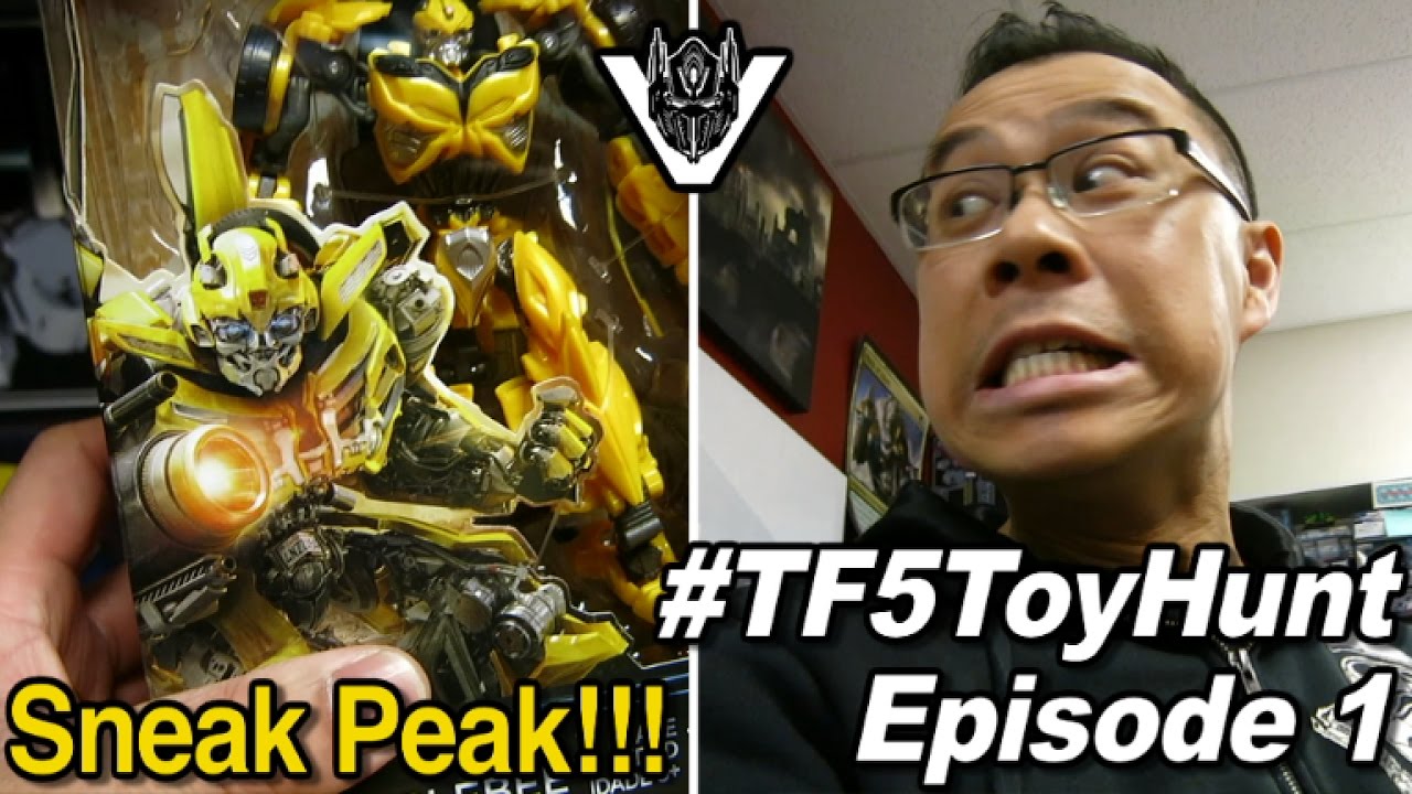 Sneak Peek at Transformers The Last Knight Toys - [TF5 Toy Hunt #1]