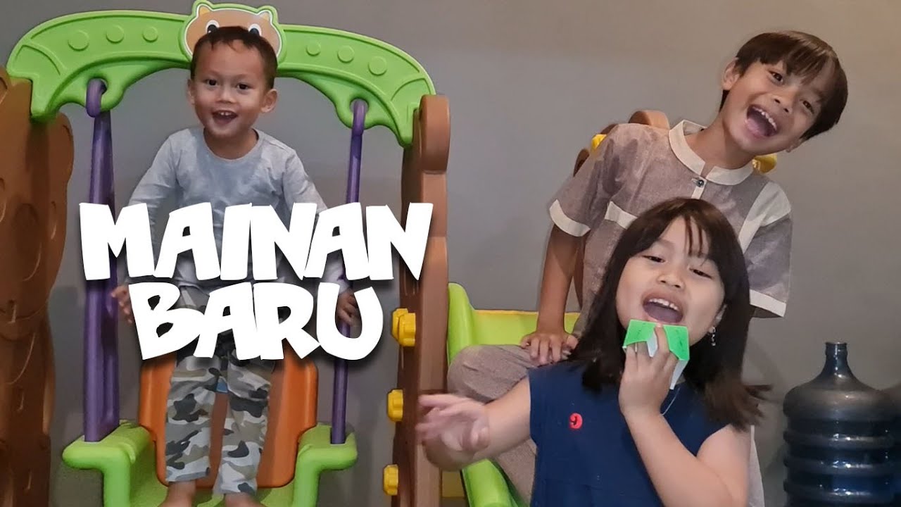 NYOBAIN MAINAN BARU KAKA SENJA