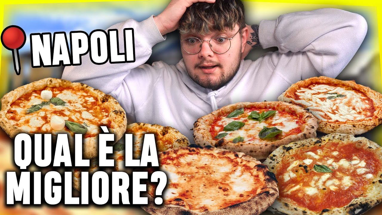 PROVO TUTTE LE PIZZE DI NAPOLI, qual è la migliore? - Napoli #foodvlog