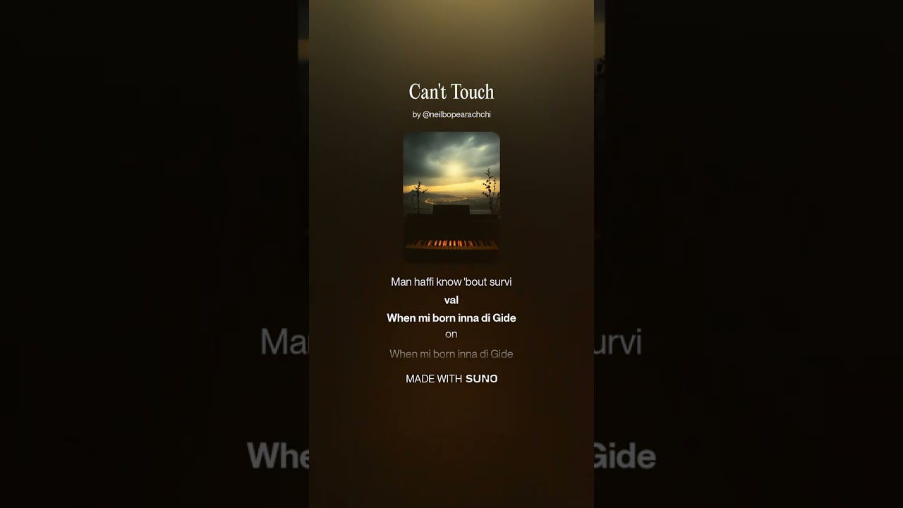 Can't Touch