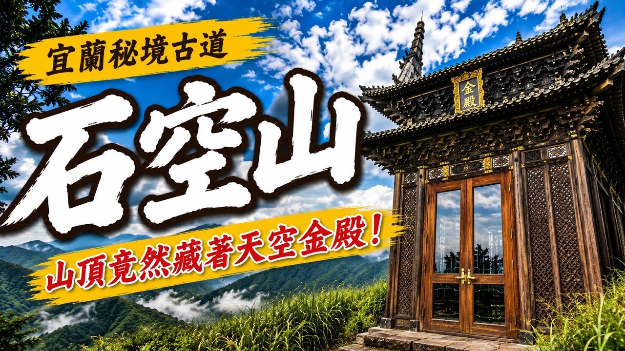 宜蘭頭城 | 象寮古道 | 石空山 | 太和山  | 頭城最高寺廟最美金殿 | 來趟朝山祈福之路吧 •114/7/31