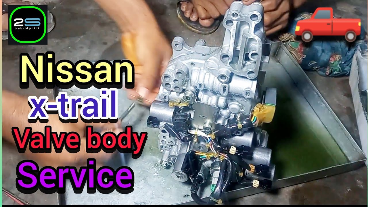 Nissan x-trail transmission valve body service👍#nissancar #automobile #vairalvideo #foryou#mechanic
