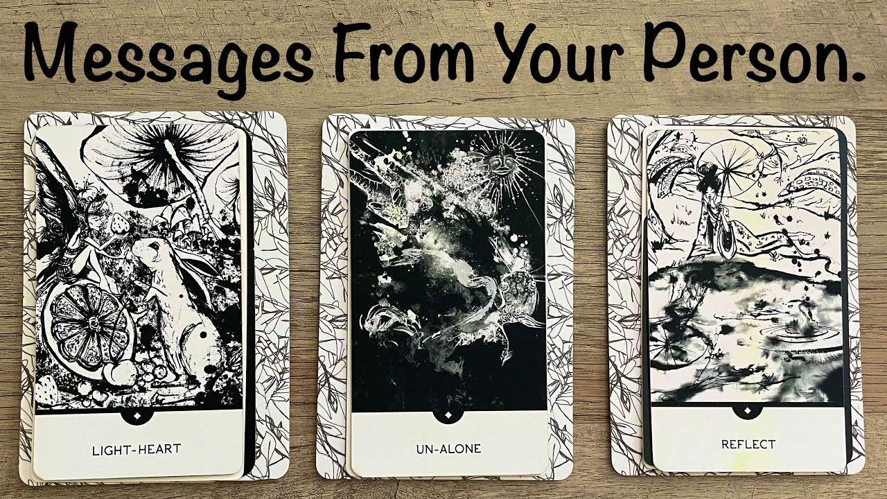 Pick A Card. Messages From Your Person. 💌 ❤️