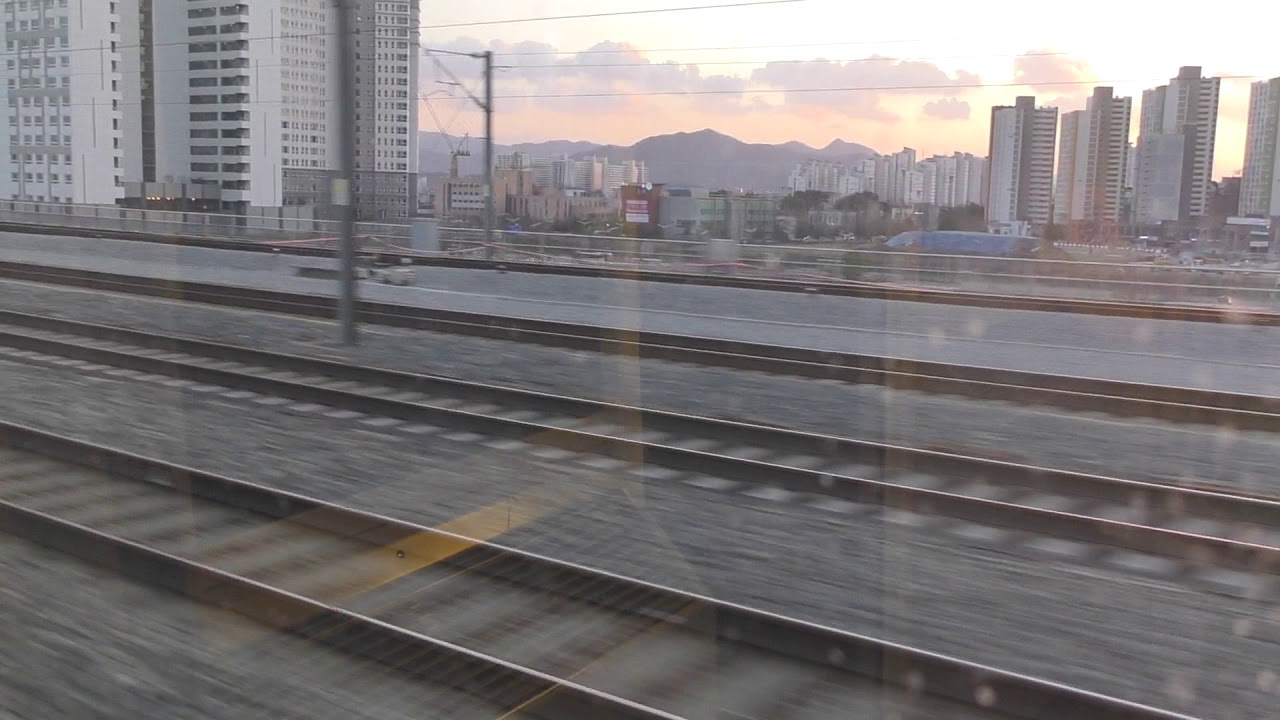 【韓国・KTX】加速モーター音(KTX1)