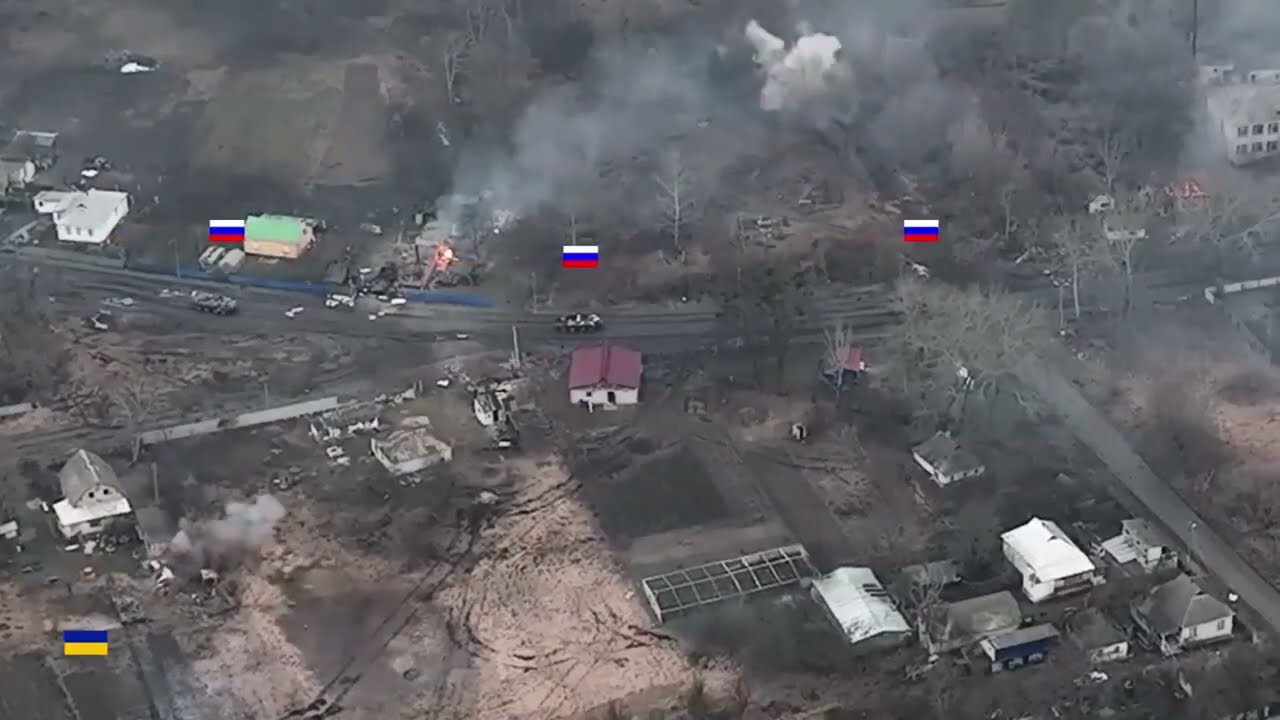 Close ambush on Russian tank