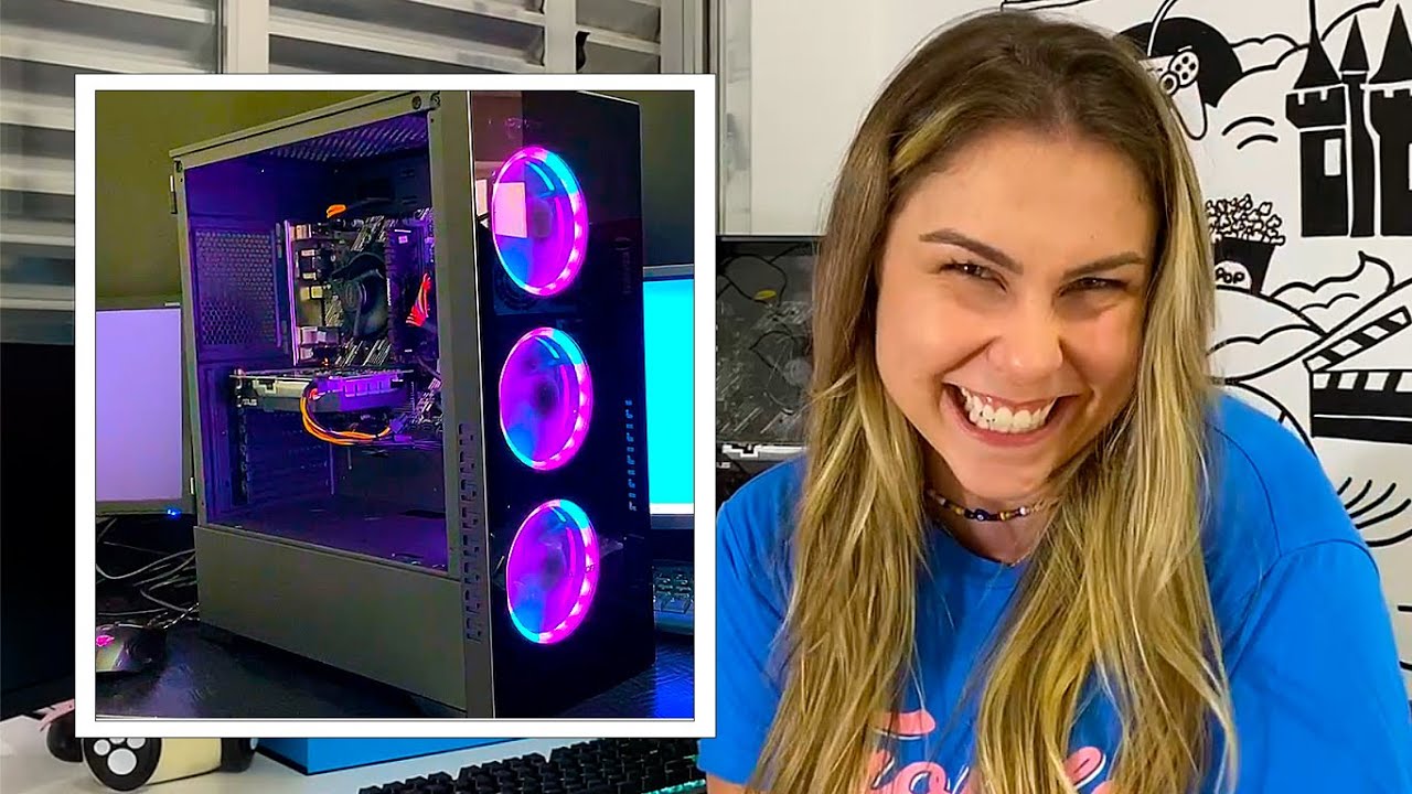 COMPREI UM PC GAMER