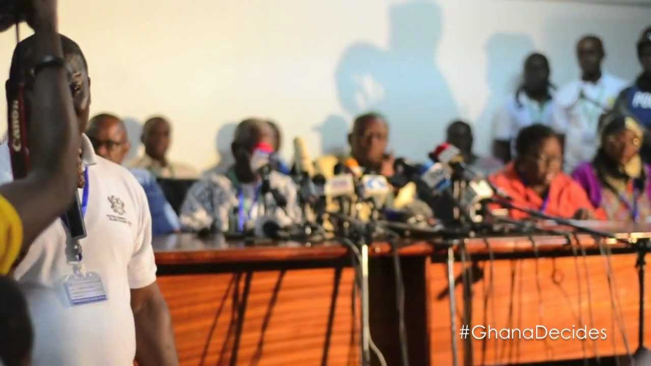 Ghana 2012 Presidential Election Results #GhanaDecides