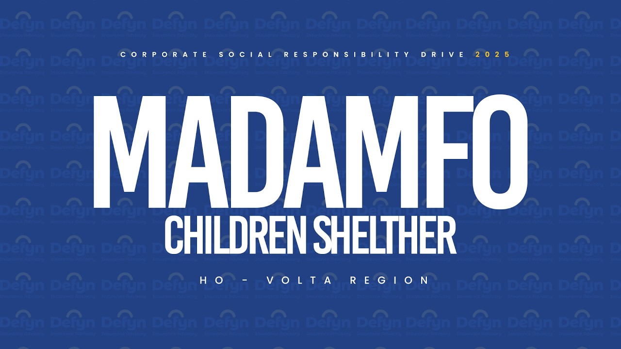 Defyn Insurance Advisory Donation 💙💛 | Madamfo Children Foundation | CSR
