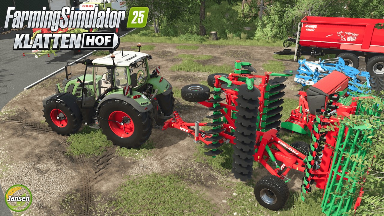 KLATTENHOF I Die letzten arbeiten im August für die Jansen GmbH! I Farming Simulator 25