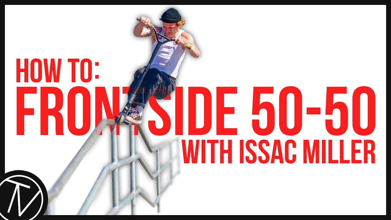 Как кататься FS 50-50 с Айзеком Миллером │ Самокаты Vault Pro