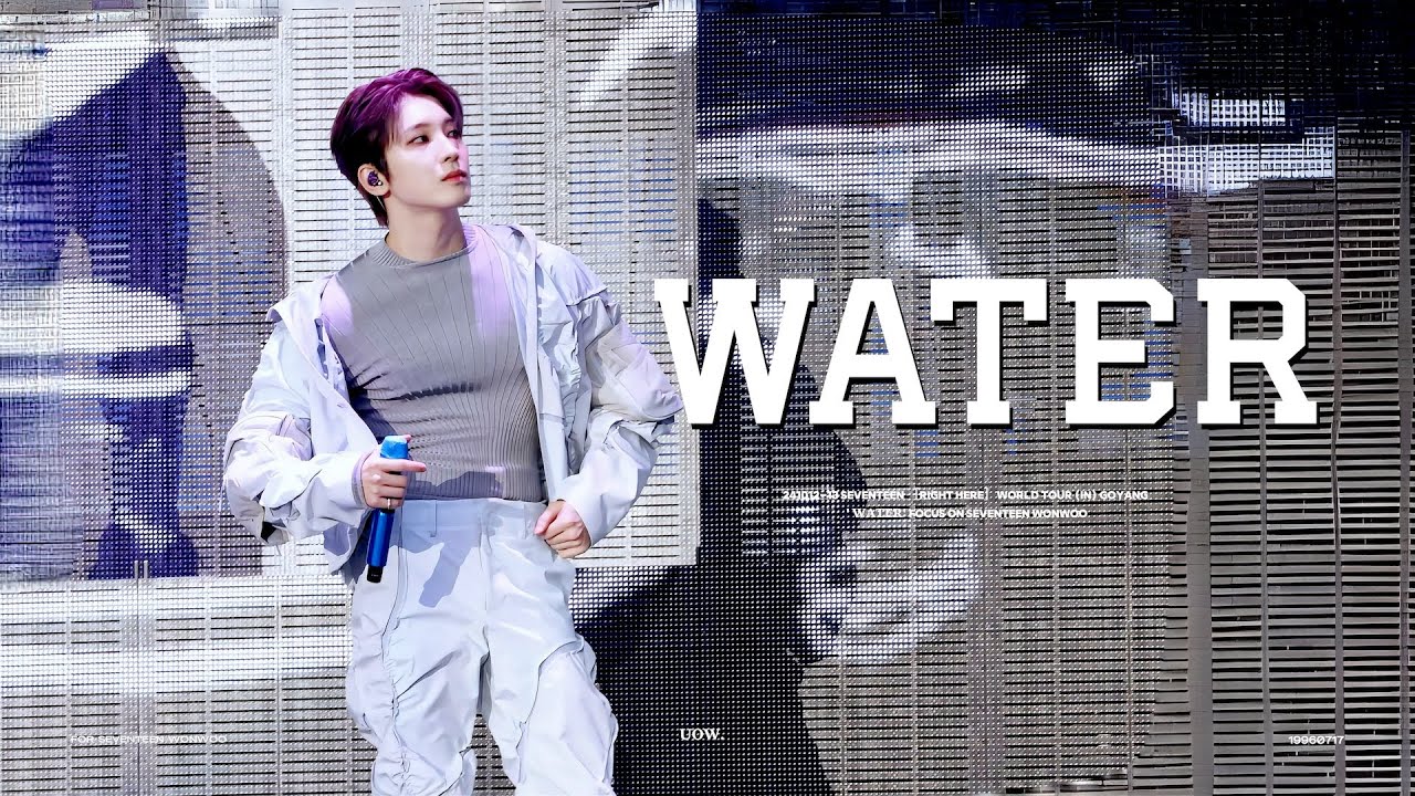 【241012-13】  ' WATER ' - 원우 직캠 _ RIGHT HERE WORLD TOUR (IN) GOYANG _  FOCUS ON WONWOO