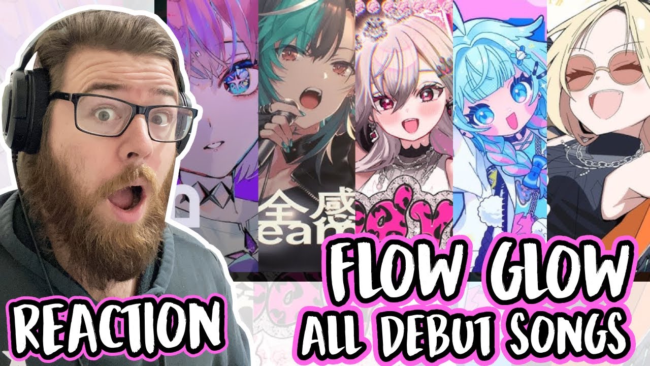 First Time REACTING to FLOW GLOW | ALL MEMBERS DEBUT SONGS | Laverick Reacts