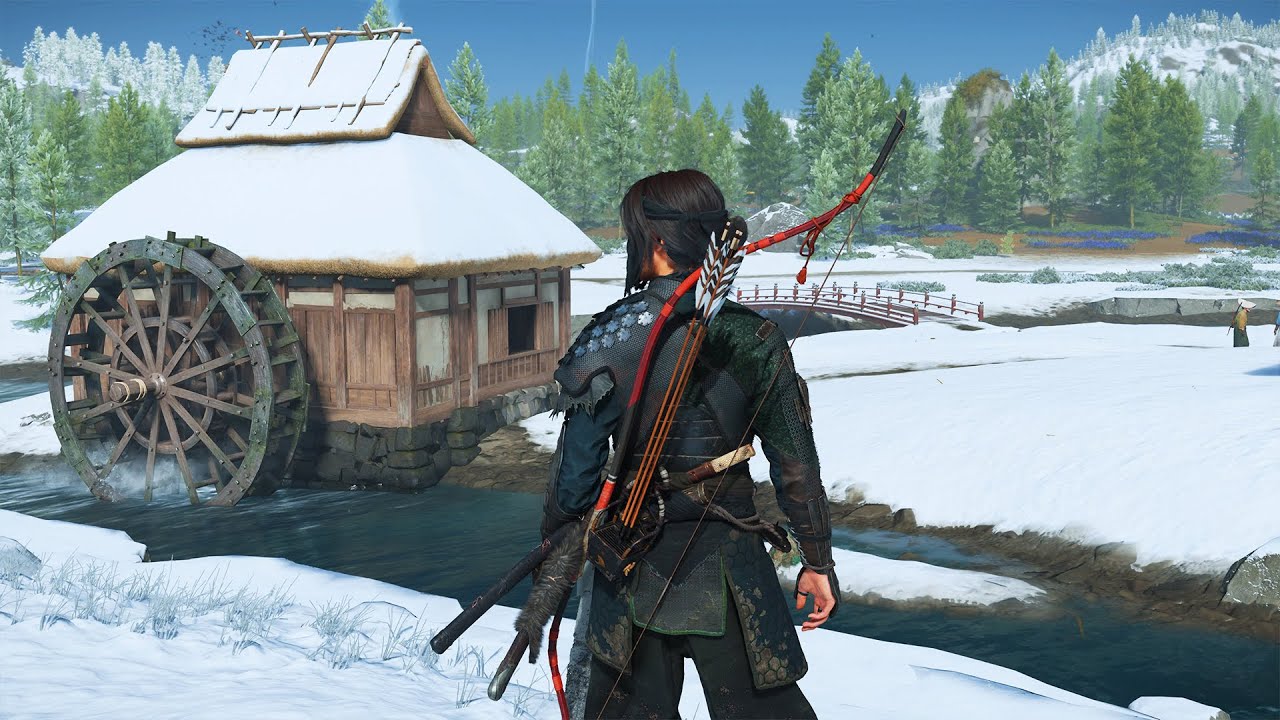 Геймплей Ghost Of Yotei Free Roam [4K 60FPS PS5]