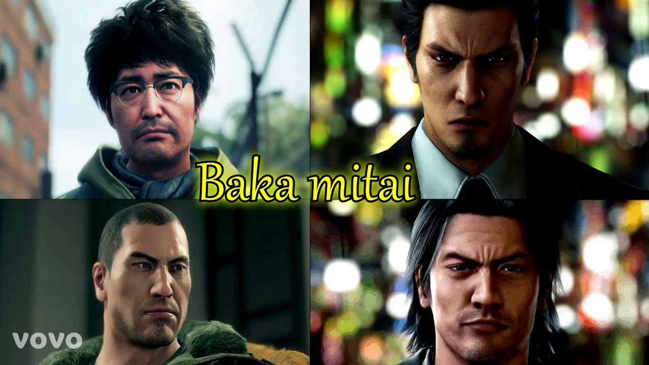 Baka Mitai MASH UP (All Star Edition)  ft. Kiryu, Nanba, Saejima and Akiyama [2k sub special!]