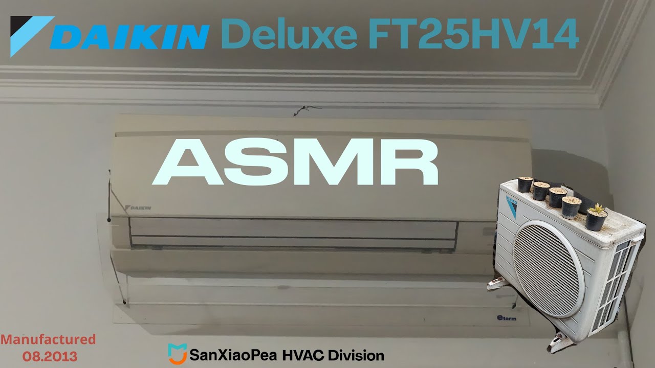Daikin FT25HV14 (2013) Air Conditioner ASMR - Fancy Daikin deluxe like standard features product