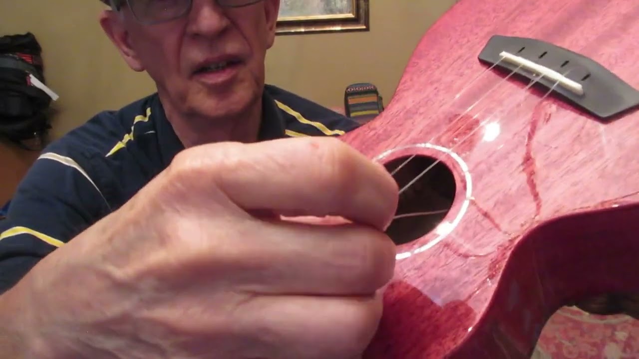 Adding a Low G String to Enya EUC-MAD/XB Concert Ukulele.