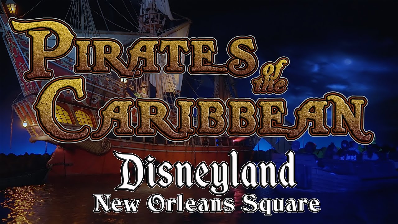 Pirates of the Caribbean - Disneyland, New Orleans Square - POV complete ride! 🏴‍☠️☠️🏴‍☠️ #disney