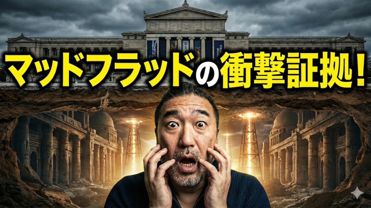 【アメリカ政府関係者が気づいた！】マッドフラッドで博物館設計図が消えた？泥に埋まった文明リセットの歴史の嘘を暴く