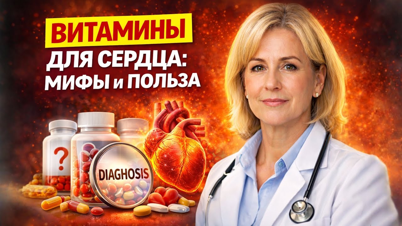 ФРУКТЫ И ОВОЩИ vs ВИТАМИНЫ | Что лучше для сердца?