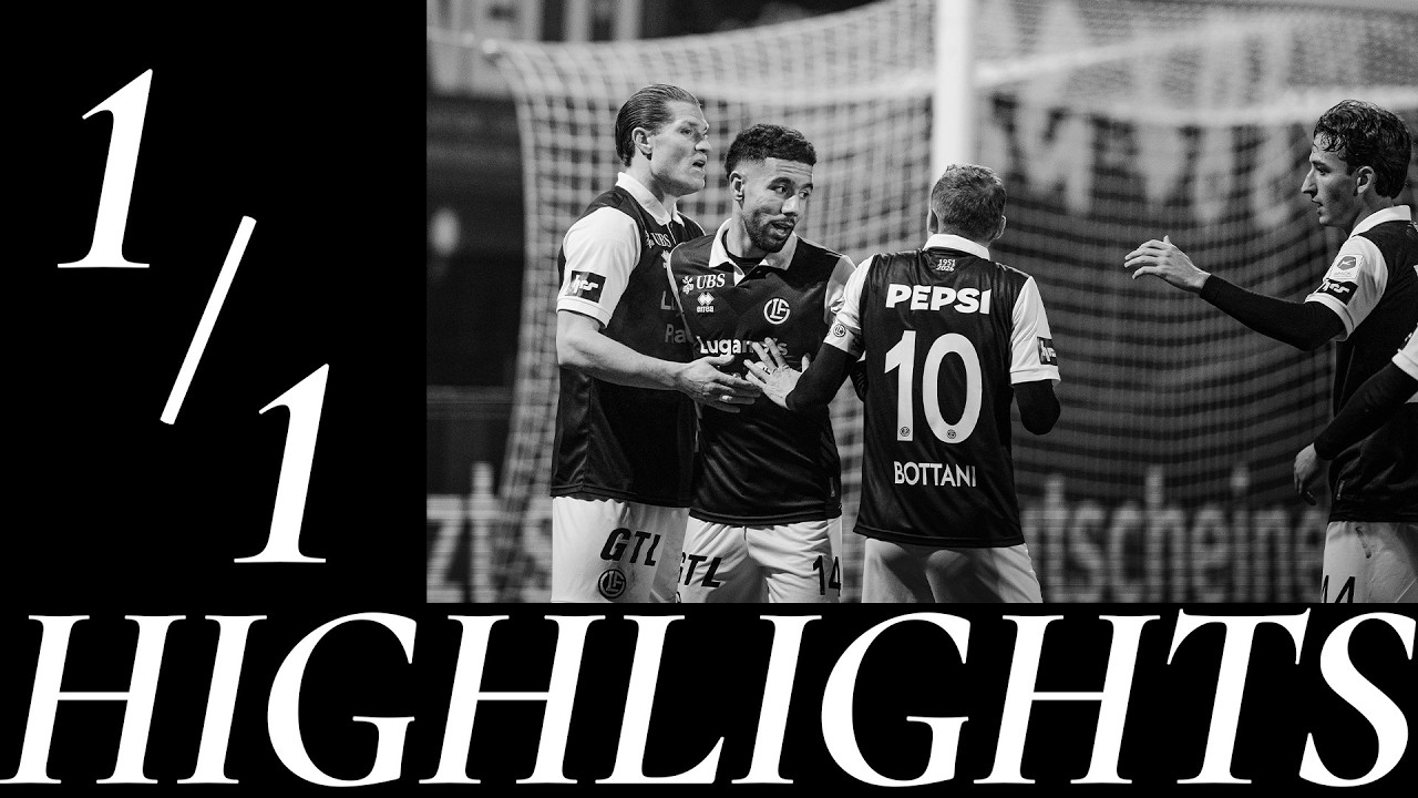 📺 Highlights | FC Lugano - Servette FC | BSL 24. giornata