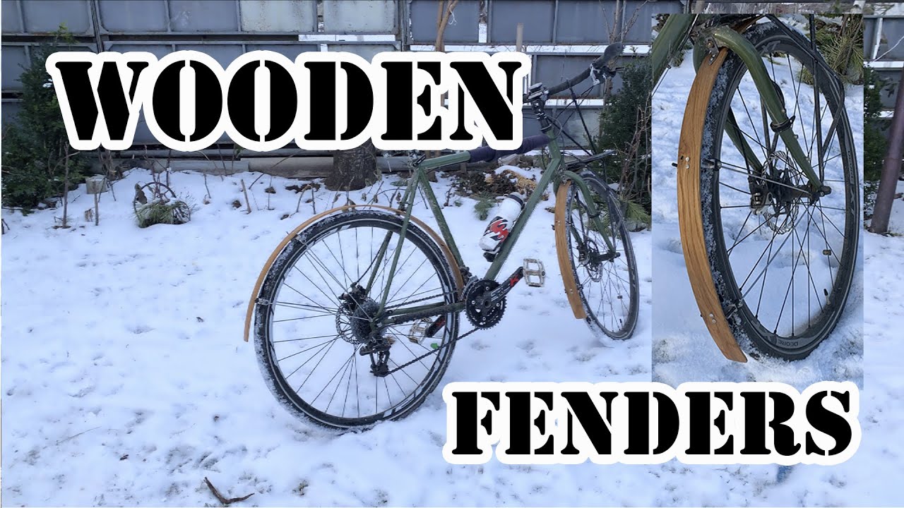 Деревяные крылья на мой туринг.