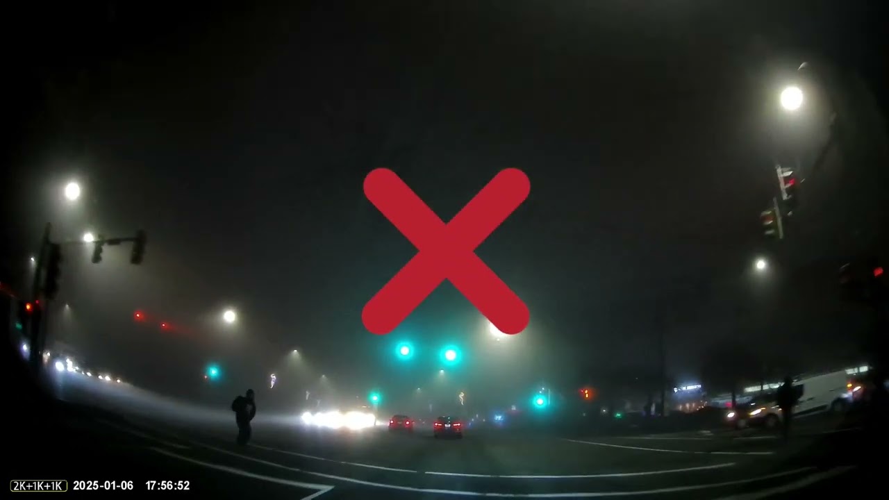 Be careful when driving in adverse weather and if careless pedestrian on your way.