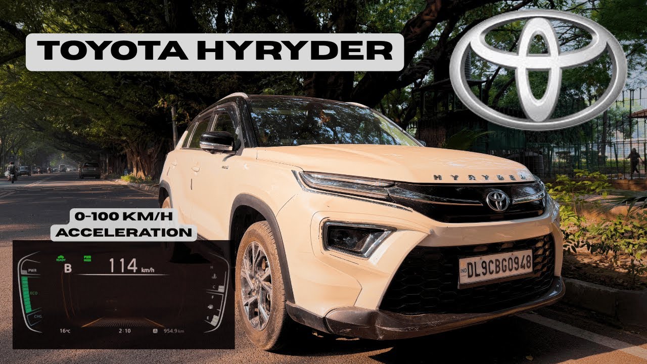 TOYOTA HYRYDER (V) 1.5L Hybrid | Разгон | Обзор