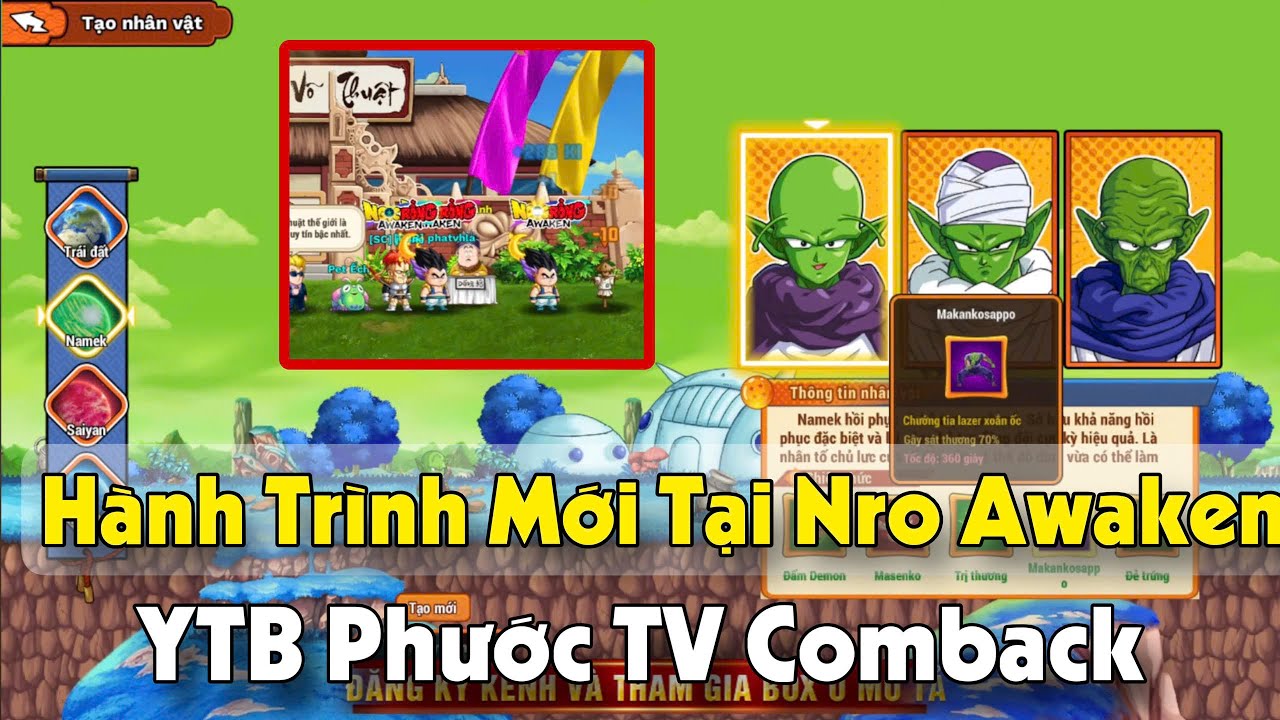 NRO Awaken - H&agrave;nh Tr&igrave;nh Mới Của Ytb Phước TV