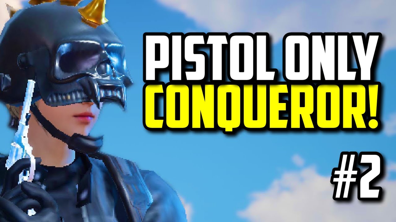 PISTOL ONLY TO CONQUEROR RANK!! (PART 2) | PUBG Mobile
